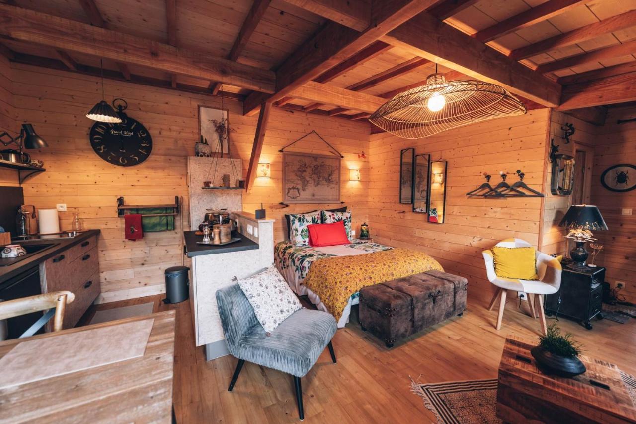 לאבאל La Cabane Du Bon Chemin ,Spa מראה חיצוני תמונה