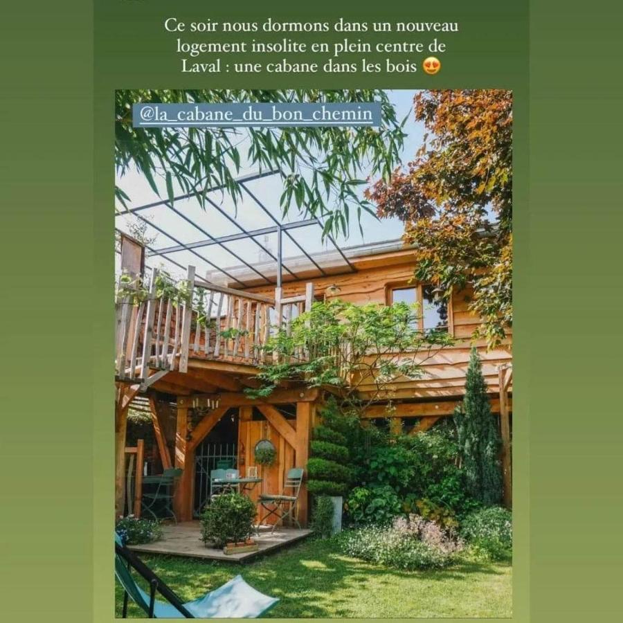 לאבאל La Cabane Du Bon Chemin ,Spa מראה חיצוני תמונה